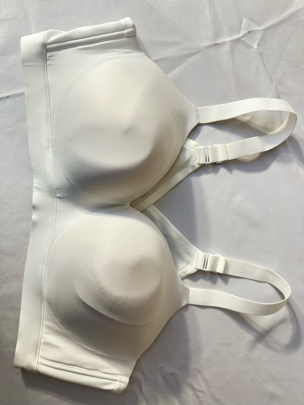 Seamless White Contour Molded T-shirt‎ Bra